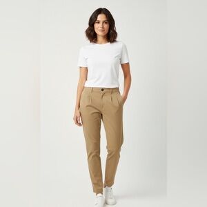 Fradi Tailored Pants – Italian Size 54 – Beige – Made in Italy